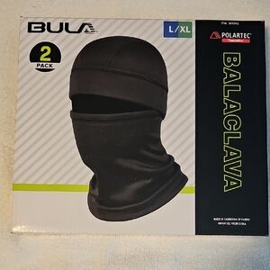 BULA Black Balaclava 2-Pack